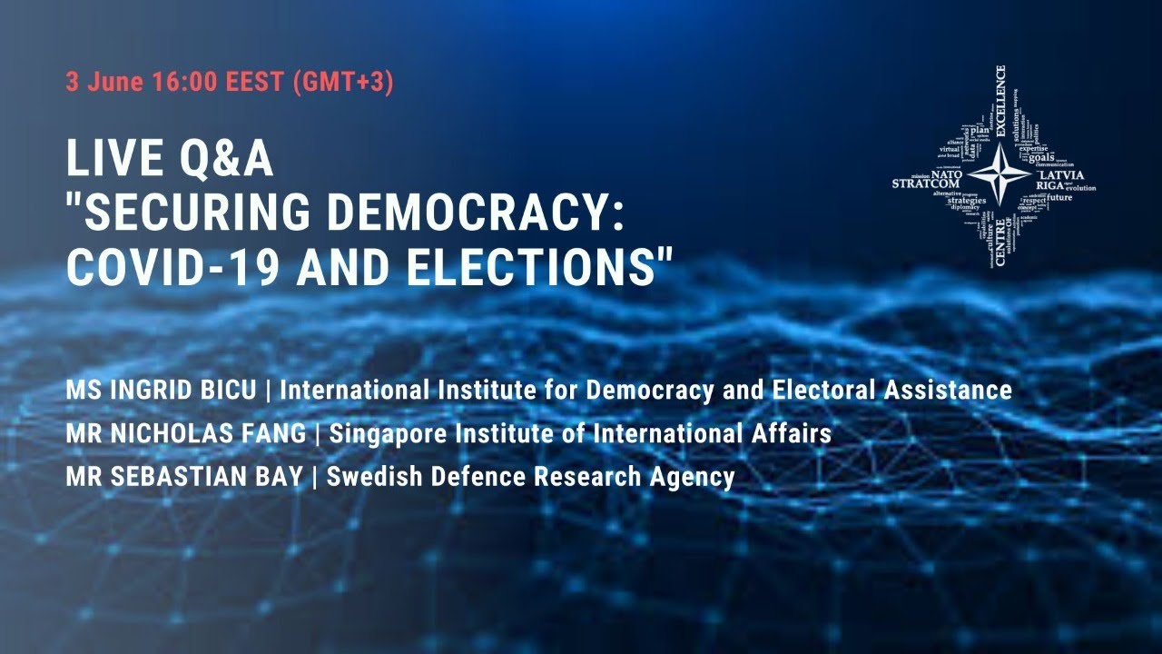 Securing democracy. Covid-19 and elections