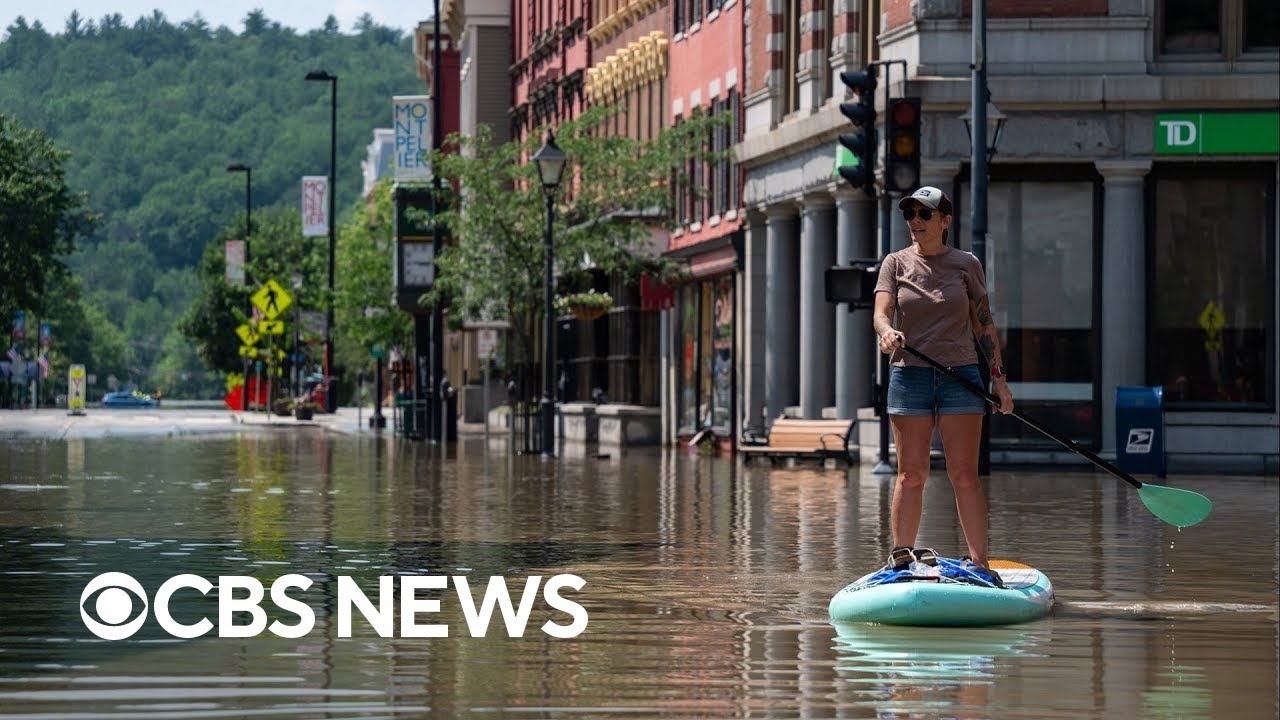 Vermont dam threatens to overflow as crews rescue hundreds