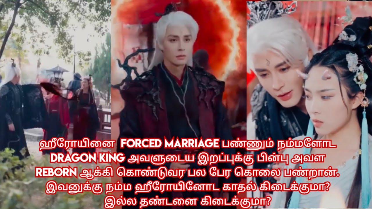 Forced marriage+Reborn story ♥️ movie mini drama Tamil review Tamil explanation.😈