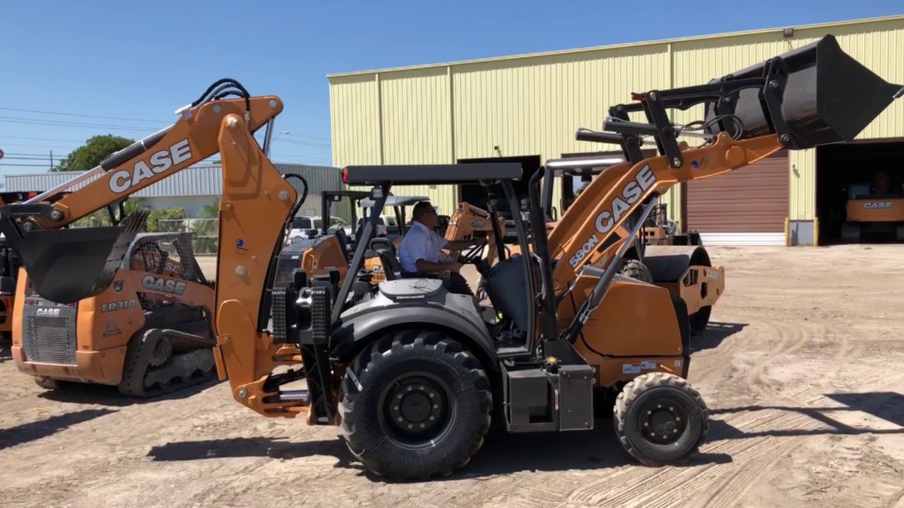 Bukkehave Case 580N Backhoe