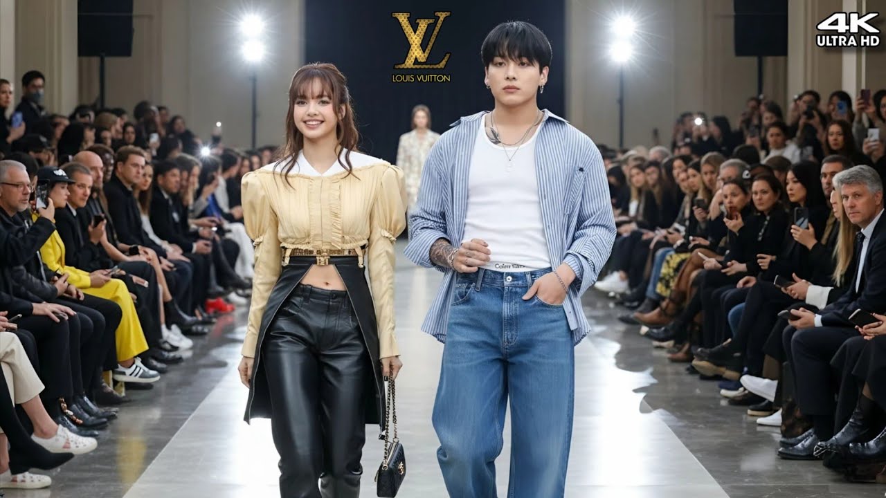 Lisa BLACKPINK & Jungkook BTS STEAL Paris Fashion Week 2026 at the Stunning Louis Vuitton FW26 Show