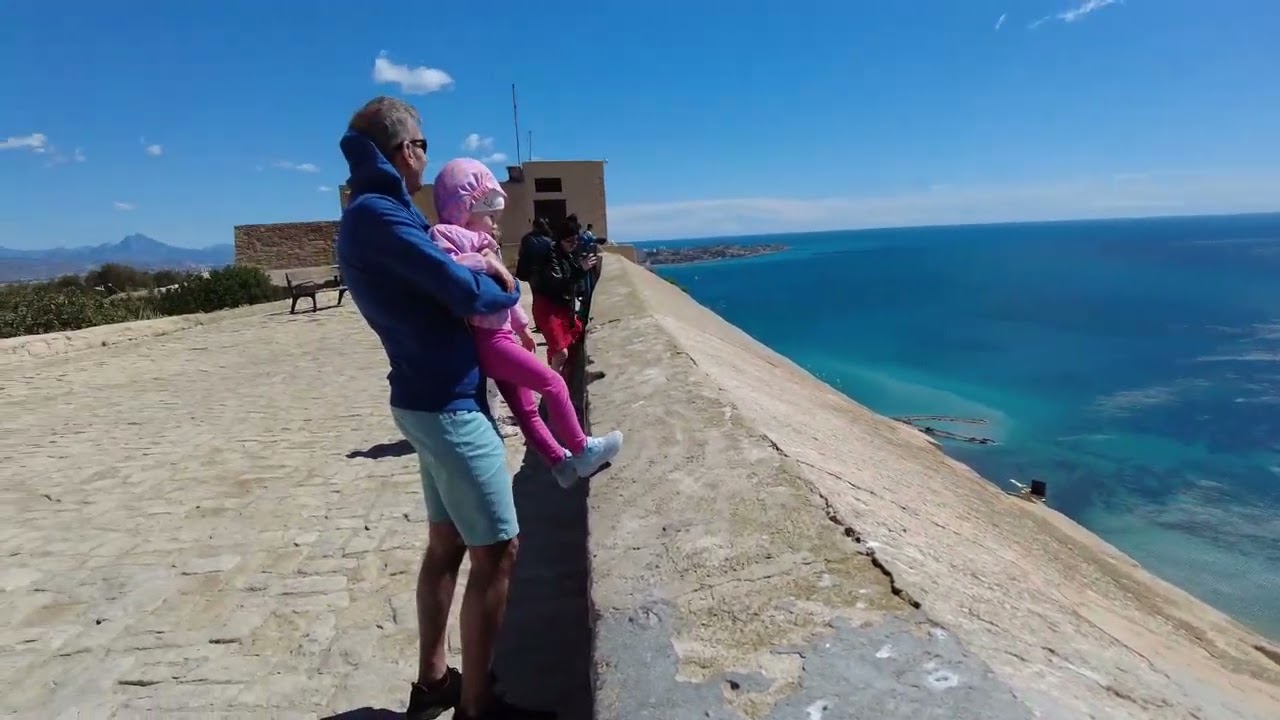 Bezoekje Castillo de Santa Bárbara, Alicante