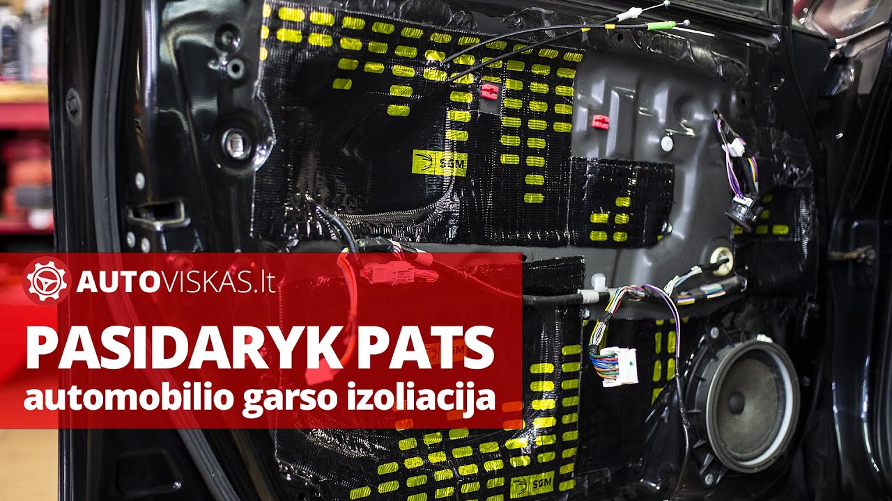 Pasidaryk pats: Automobilio garso izoliacija - Autoviskas.lt