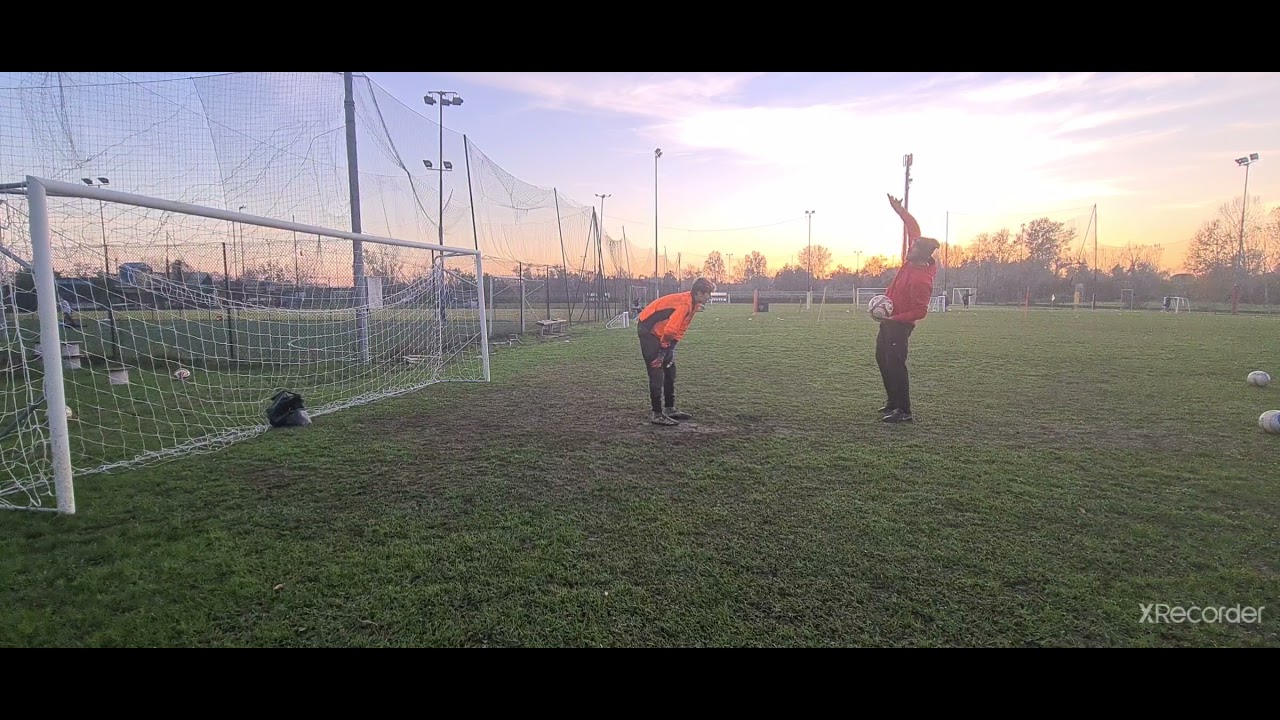 Allenamento spinte all indietro (traiettoria da far capire )