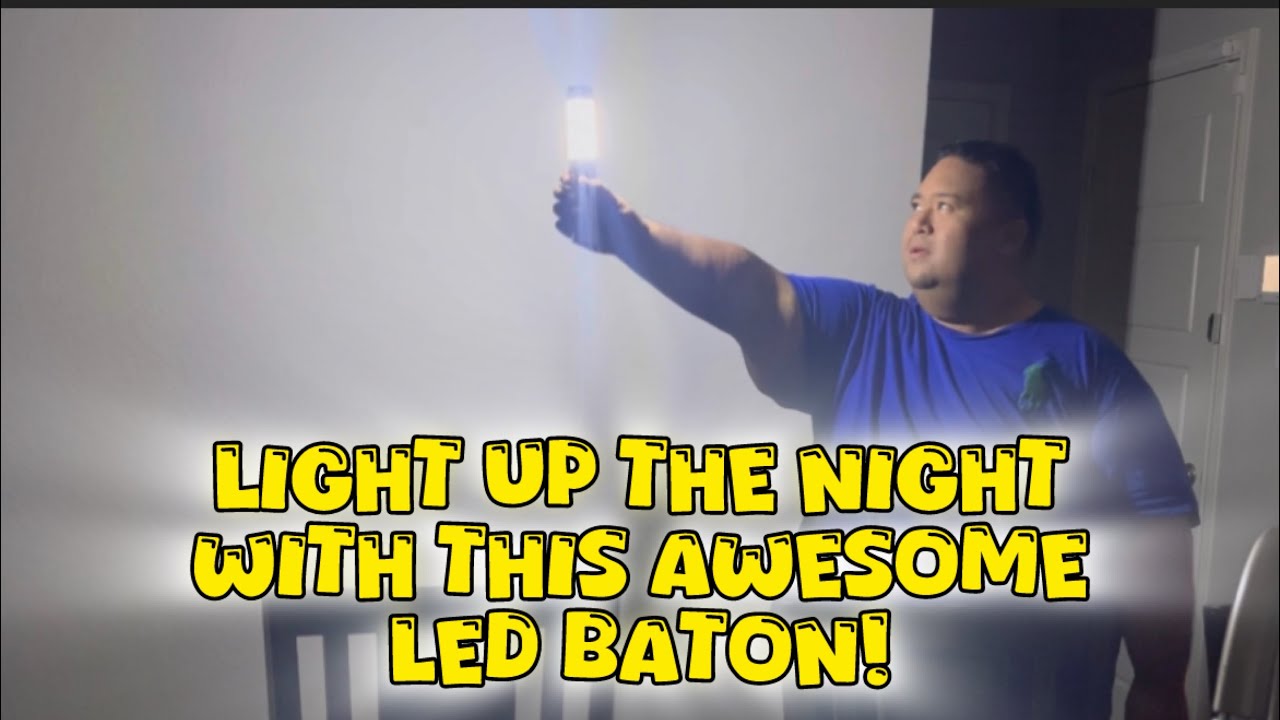 LED Strobe Baton Light Bar Rechargeable Led Bottle Service Lights Review 