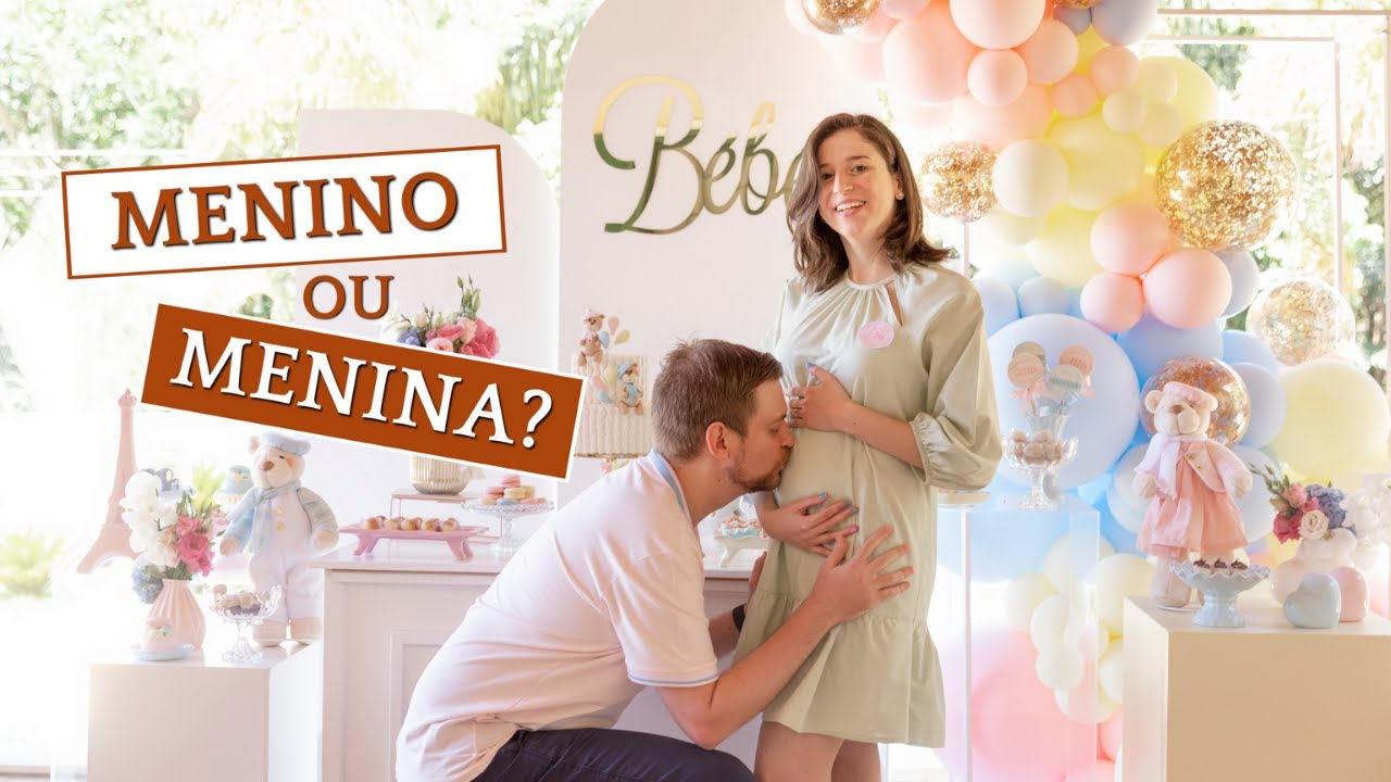 NOSSO CHÁ REVELAÇÃO! É MENINO OU É MENINA??