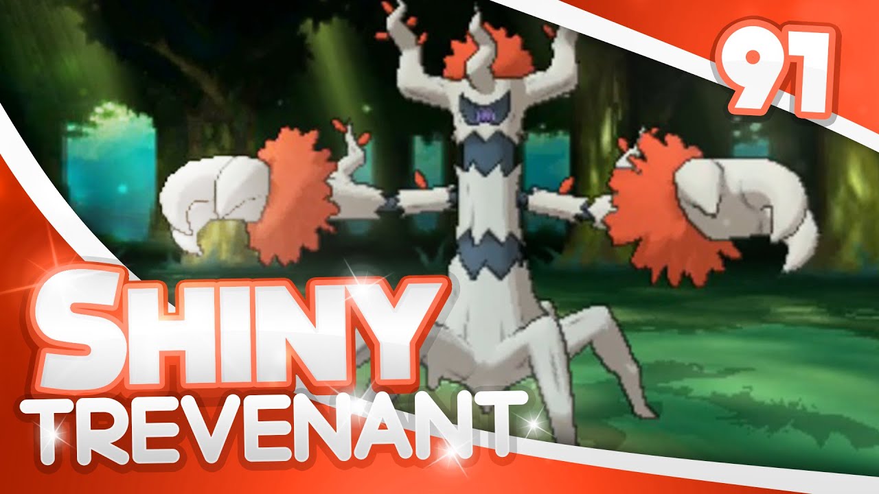 Pokemon [XY] Shiny Hunting - #91 - 4375 Hordes Encounters SHINY TREVENANT!