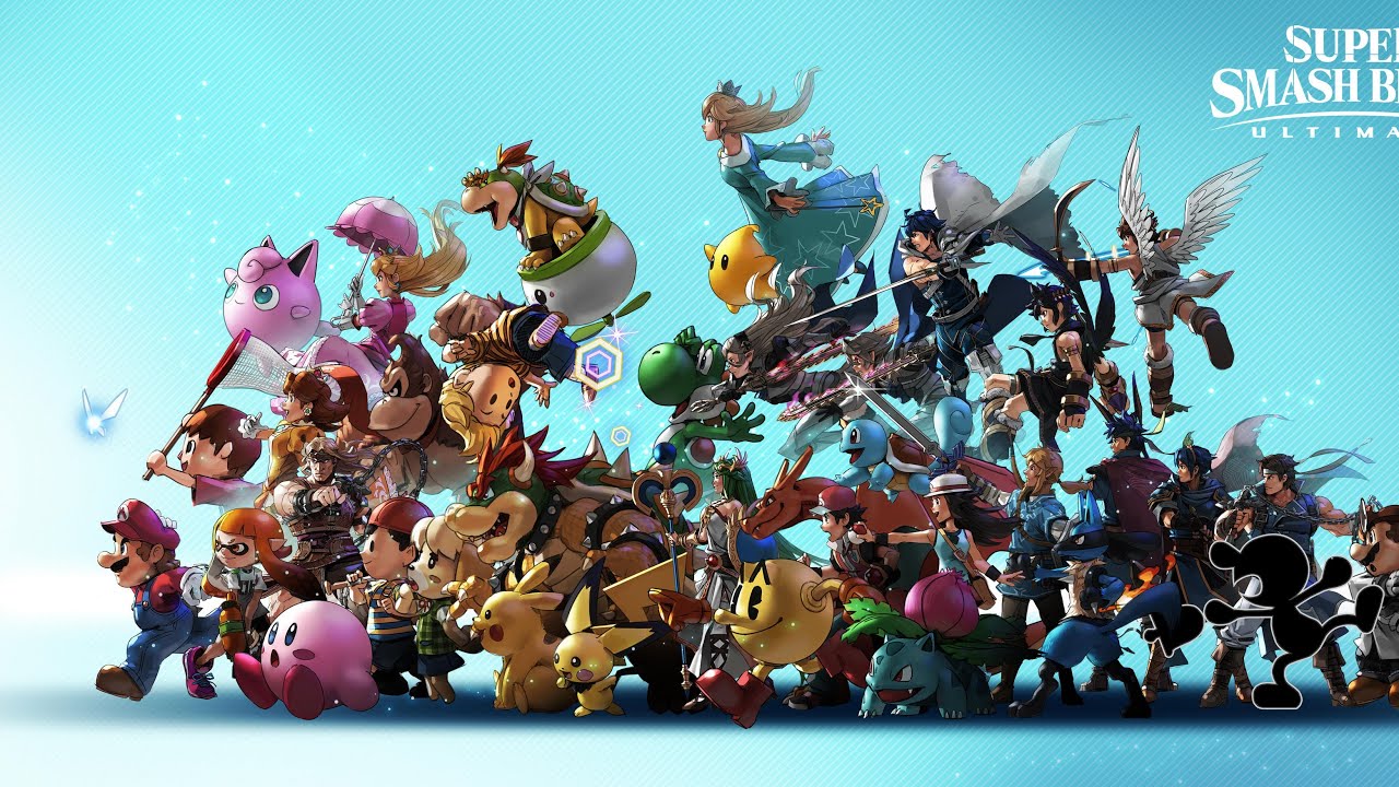 Super Smash Bros Ultimate livestream with Andrew and Brandon