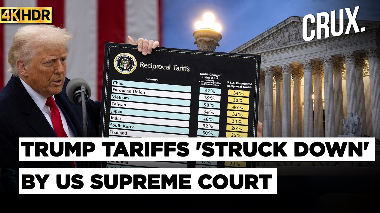 Explained: US To Refund Billions? What Next After Supreme Court Rules Trump Tariffs ILLEGAL? | 4K