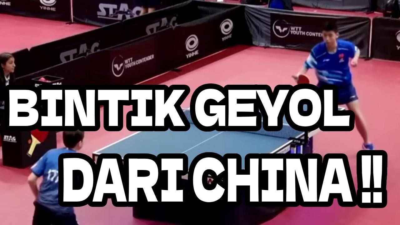 BINTIK PANJANG CHINA JUARA‼️ Highlight WTT Youth Contender Lignano 2025 [from round 32 to final]