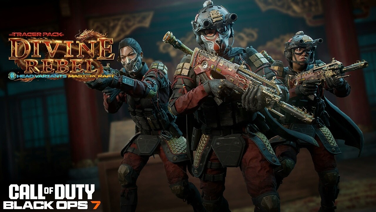 Black Ops 7 New Tracer Pack: Divine Rebel Mastercraft Ultra Skin Bundle