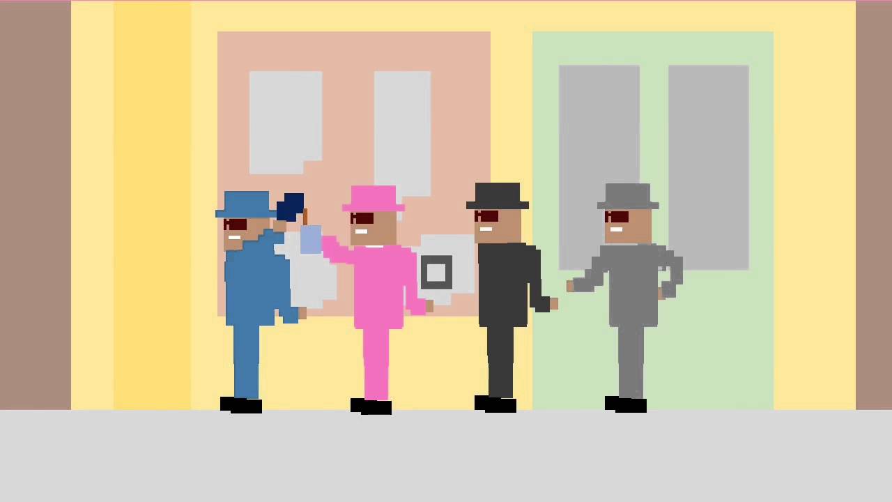Uptown Funk - 8 Bit Animation