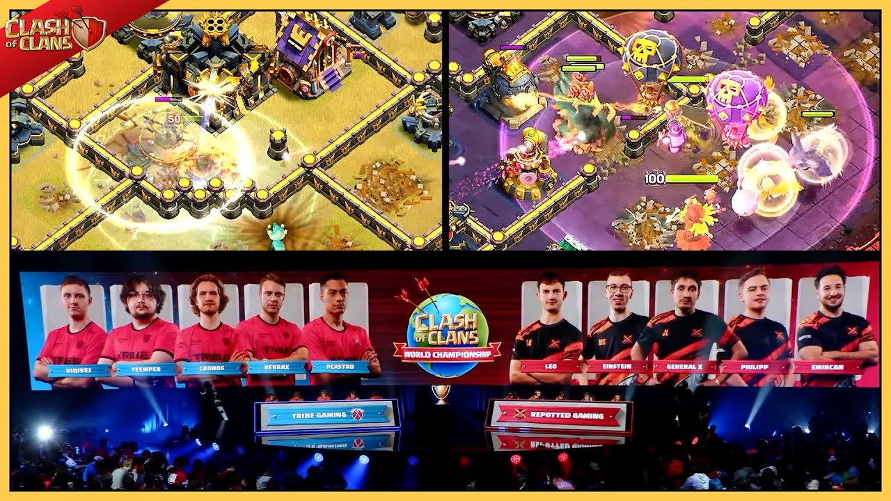 TRIBE GAMING ปะทะ REPOTTED GAMING แข่งชิงแชมป์โลก 2025 - Clash of Clans