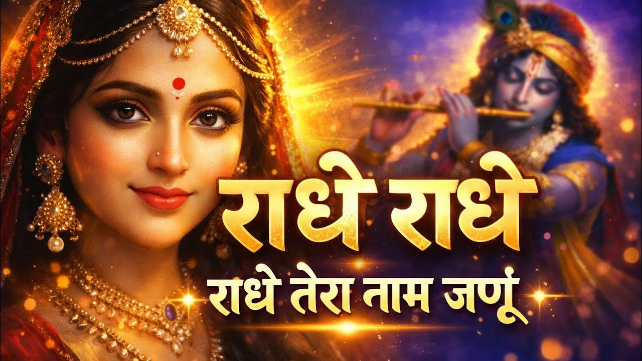🌼 राधे राधे | राधे तेरा नाम जपूँ |🙏 Most Powerful Radha Bhajan 2026🙏