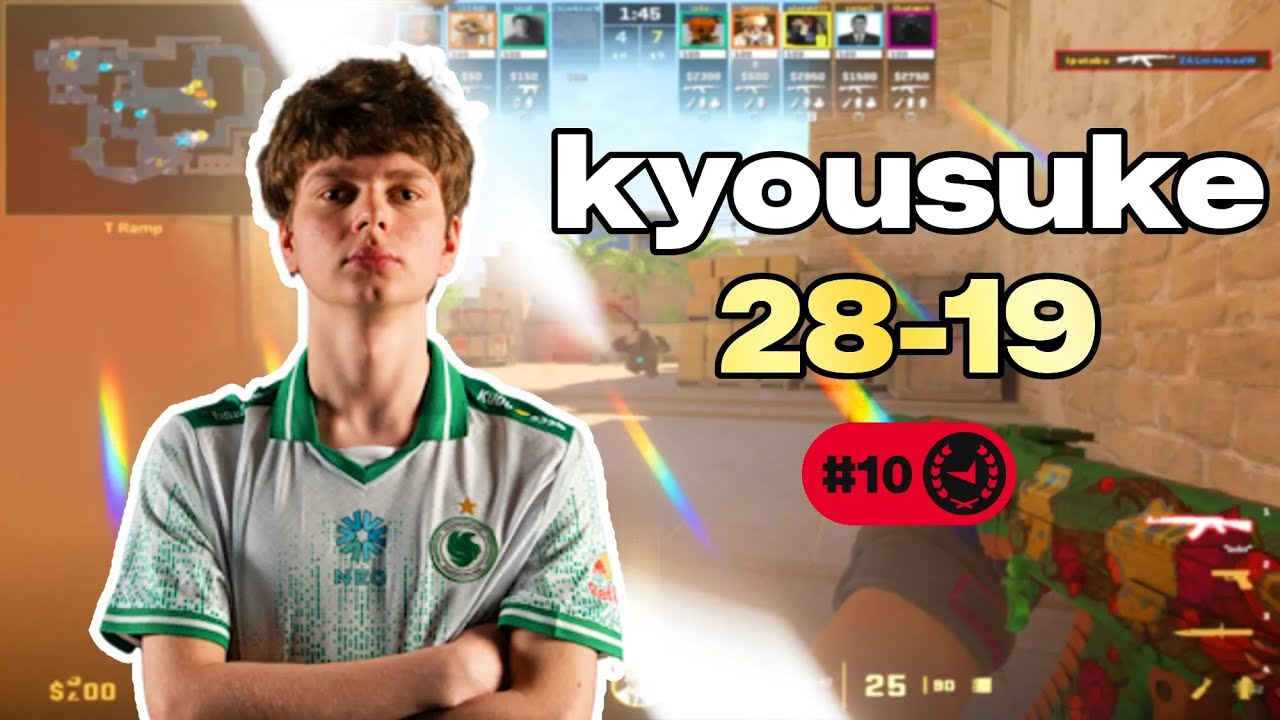 KYOUSUKE 28-19 EU FACEIT POV (Mirage) | 4264 ELO