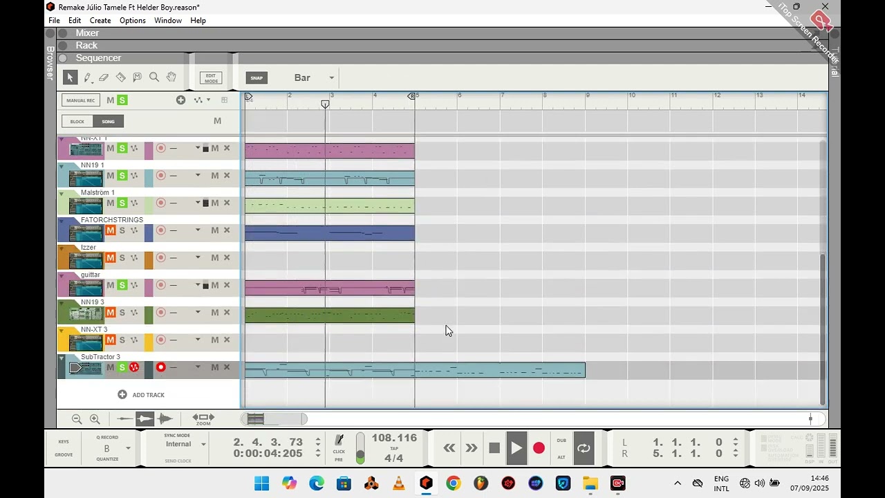 Instrumental/Beat Marrabenta Estilo Quality Studio Gêmios 2025 (876146432)
