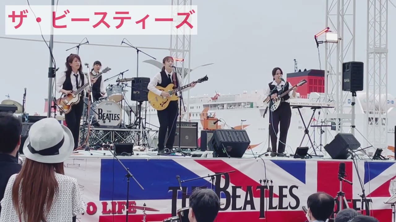 beatles tribute girls band 「The Beasties」ビートルズストリートvol.17 2023/06/10