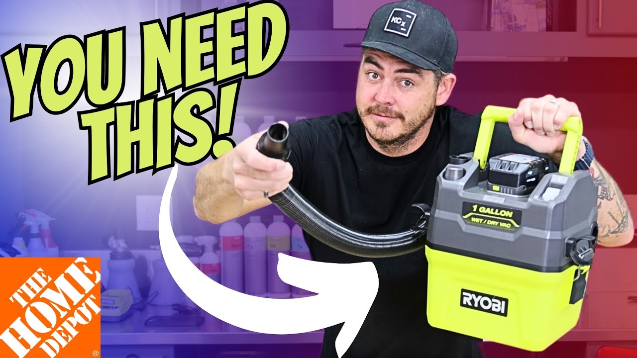 CORDLESS WET DRY SHOP VACUUM | ONE+ 18V Cordless 1 Gal. Wet/Dry Vacuum