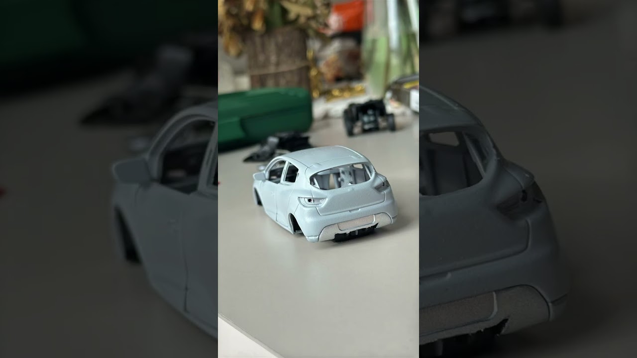Am I copying a car? Renault Clio 4 1.36 scale modified #diecast  #scalemodel #modified #diecastcars