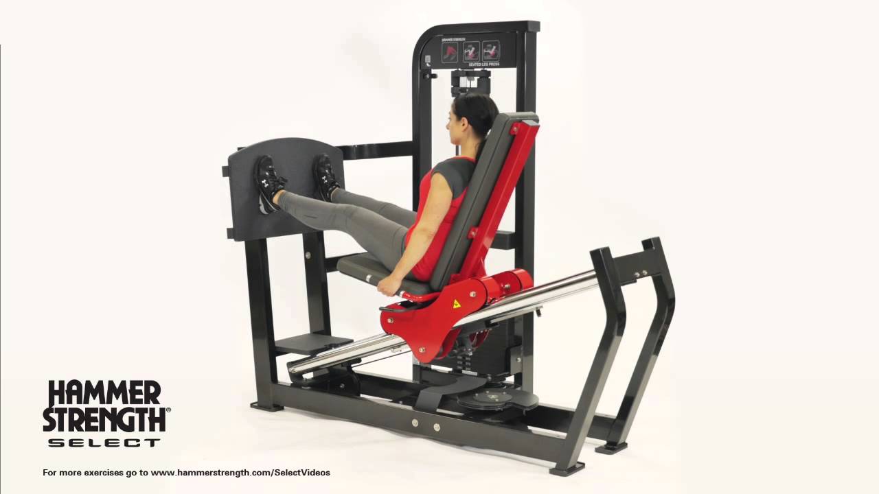Hammer Strength Select Seated Leg Press
