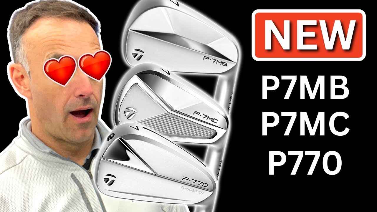 NEW TaylorMade P7MB P7MC & P770 Irons