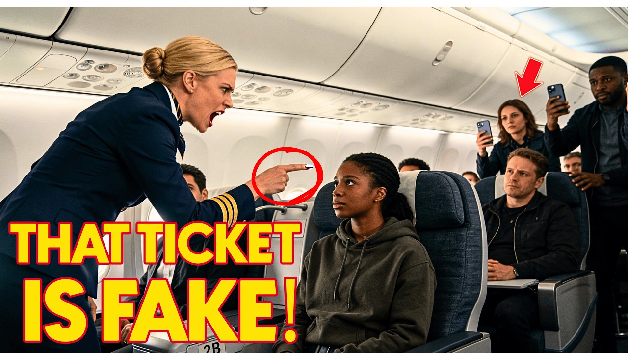 Flight Attendant Rips Up Black Girl's Ticket — Minutes Later She's Arrested by FBI
