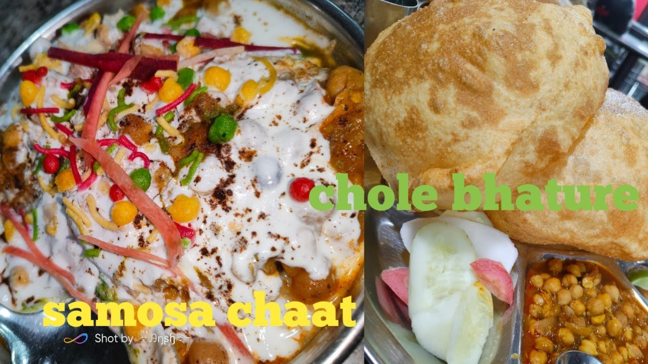samosa chaat || chole bhature || masala dosa ||RANCHI