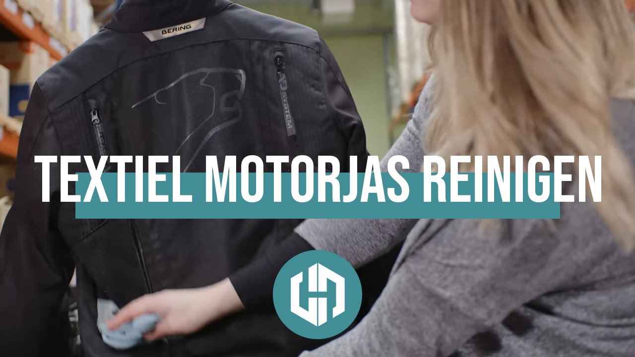 Textiel motorjas schoonmaken en impregneren