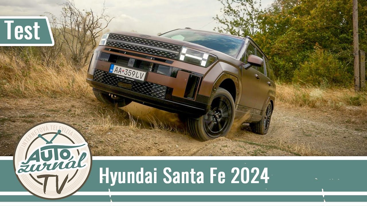 Nový Hyundai Santa Fe Calligraphy 2024 4K (Dávid): Podrobný domácí TEST