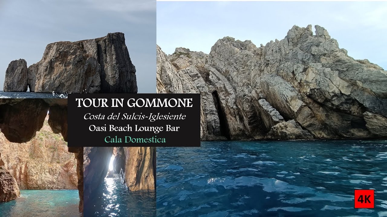 Sardegna: tour in gommone sulla spettacolare costa del Sulcis-Iglesiente in 4K!