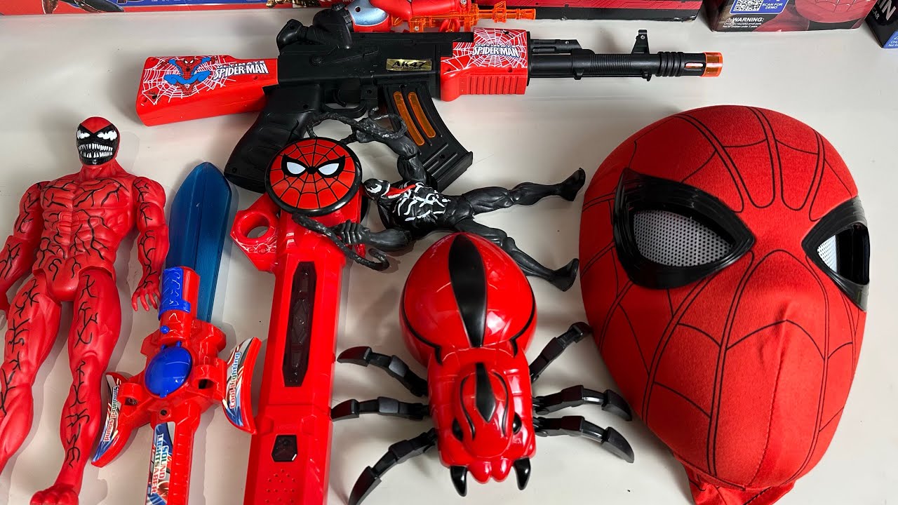 28 minute exciting Spider Man series toy unboxing, Marvel hero characters, popular action figures.