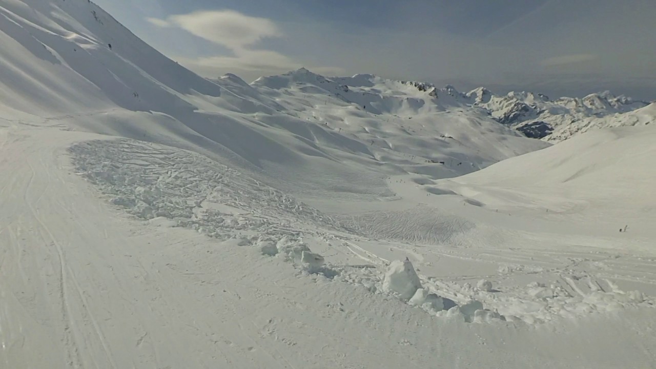 Estaci&oacute;n de Esqu&iacute; Astun 2017 -  Pista Pradera  ( Los Pirineos )