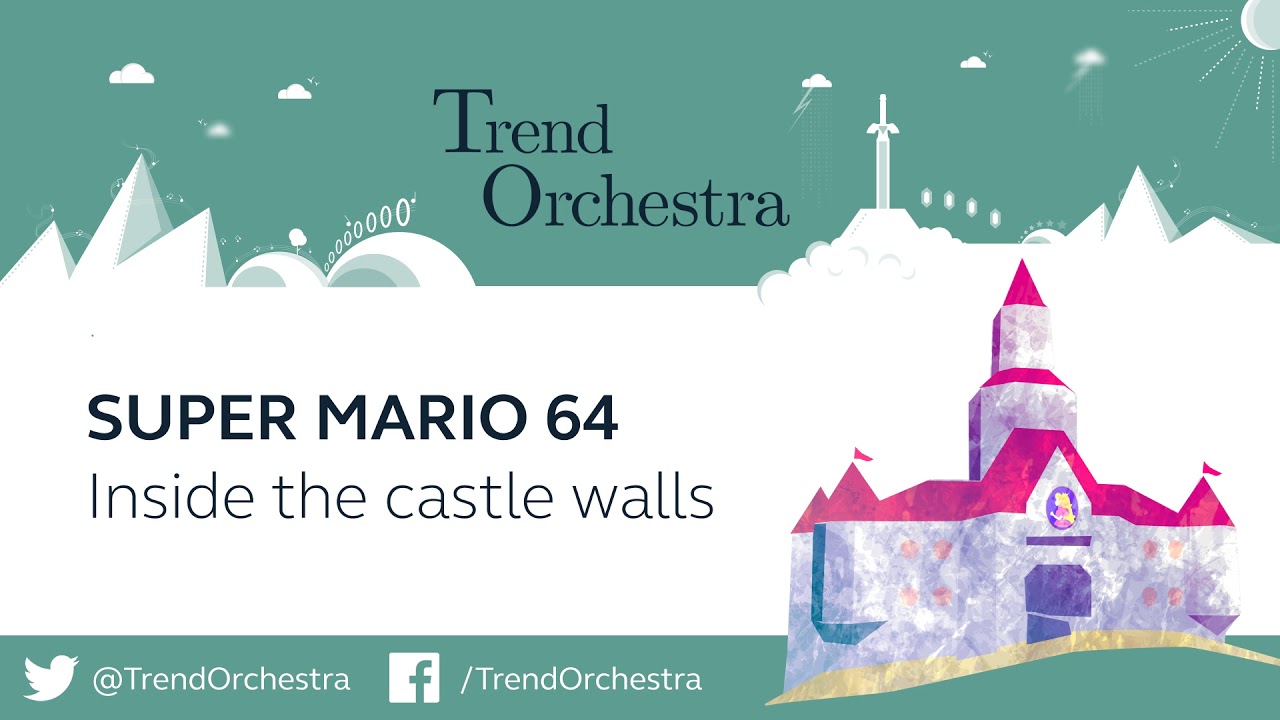 Inside the castle walls - Super Mario 64 | Orchestral cover!