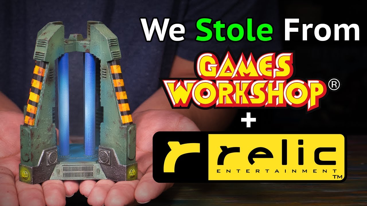 We Ripped Off Games Workshop and Relic | Custom Kill Team Terrain!
