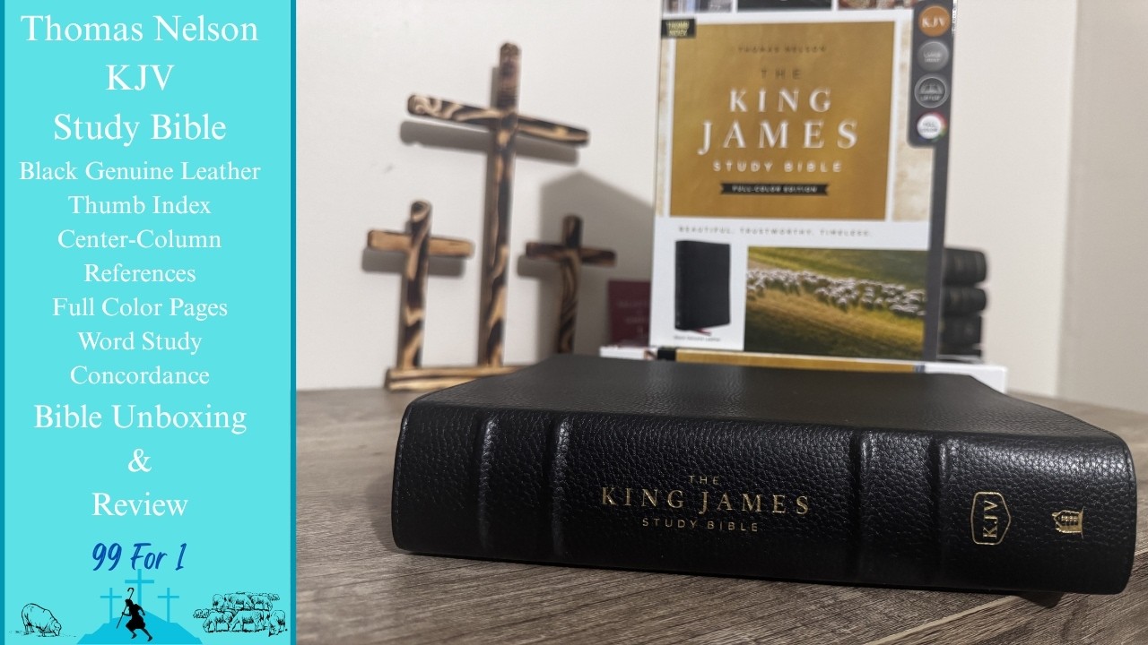 Thomas Nelson Study Bible Unboxing. #Jesus #JesusIsLord #BibleUnboxing
