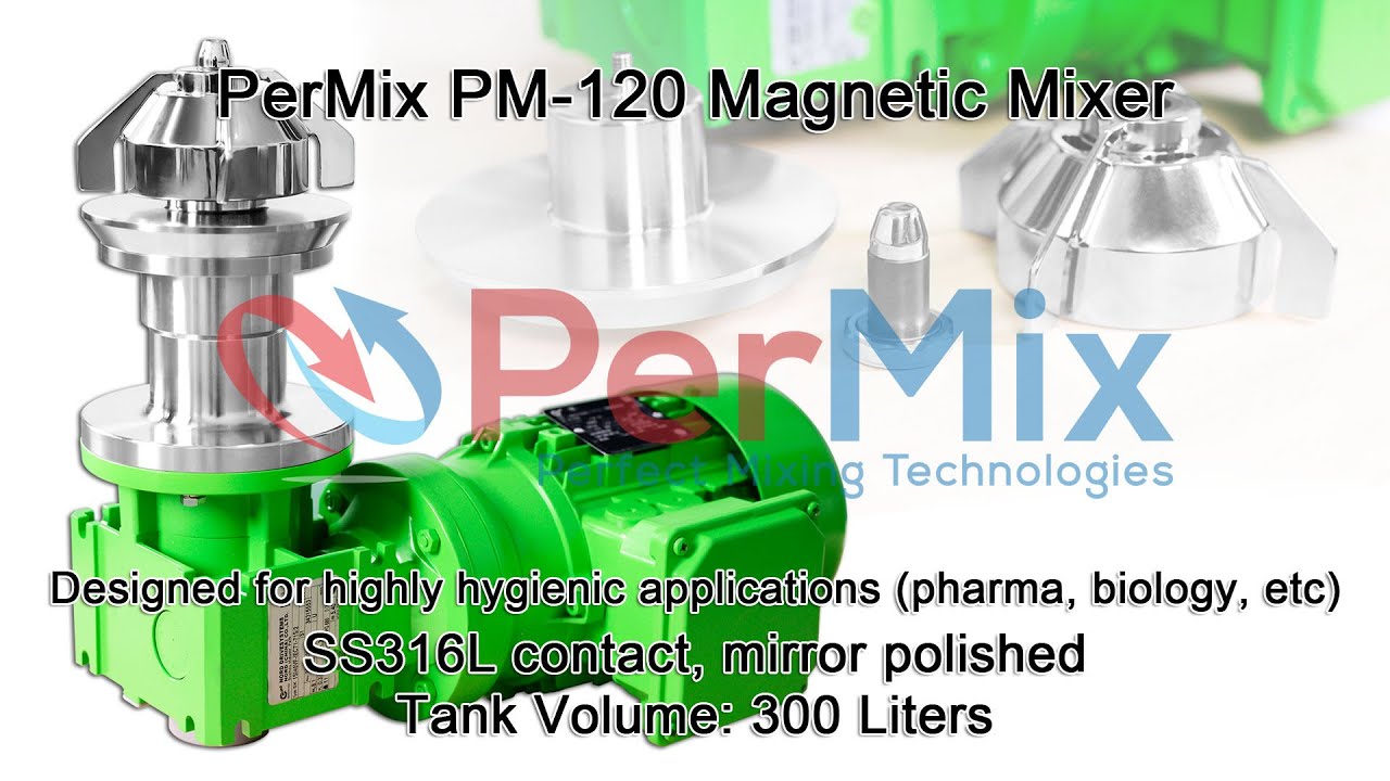 PerMix Magnetic Sanitary Mixers   Industrial Mixers