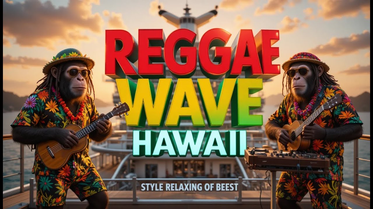 🎶 Hawaiian Reggae Chill – Smooth Ukulele & DJ Beats for Relax & Travel 🌊
