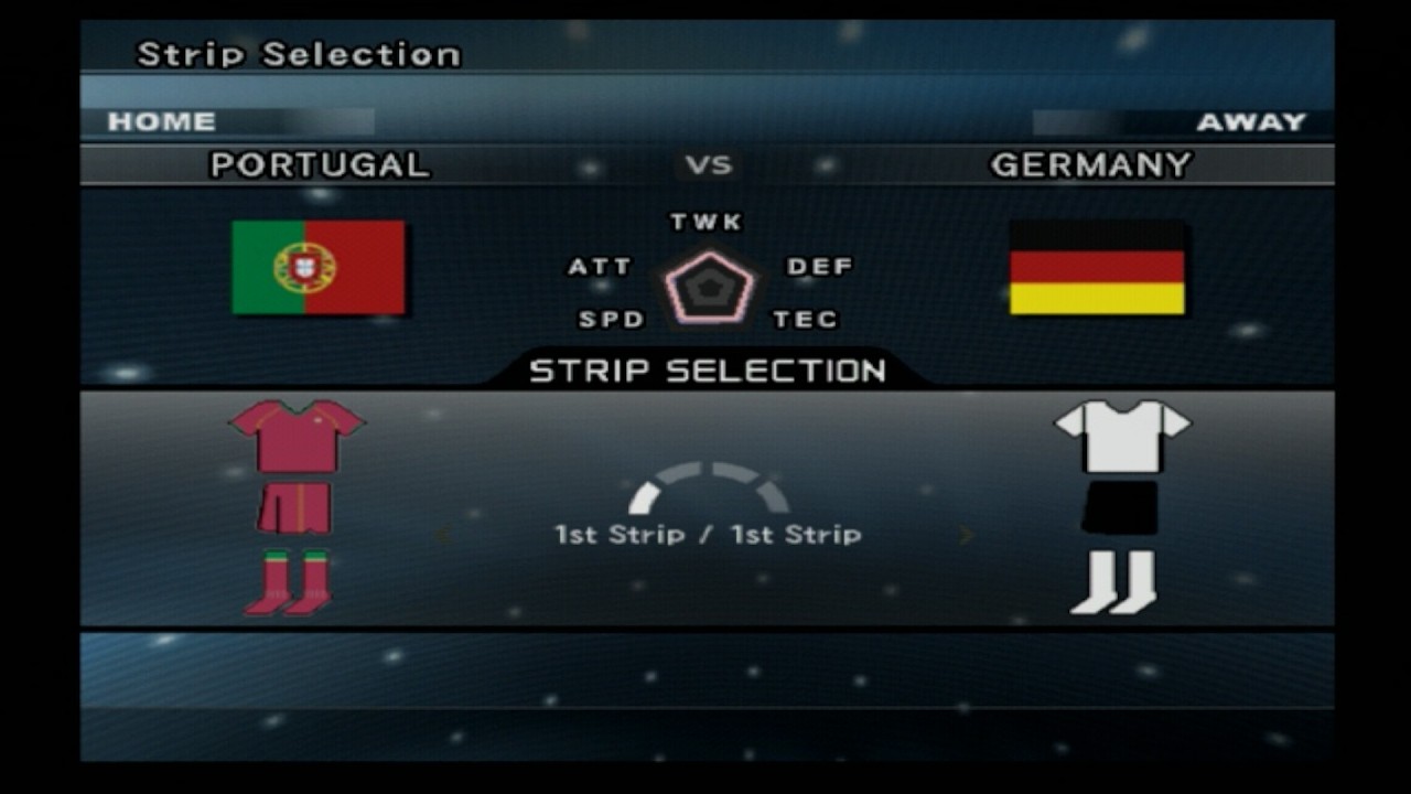 Winning Eleven Portugal vs Germany