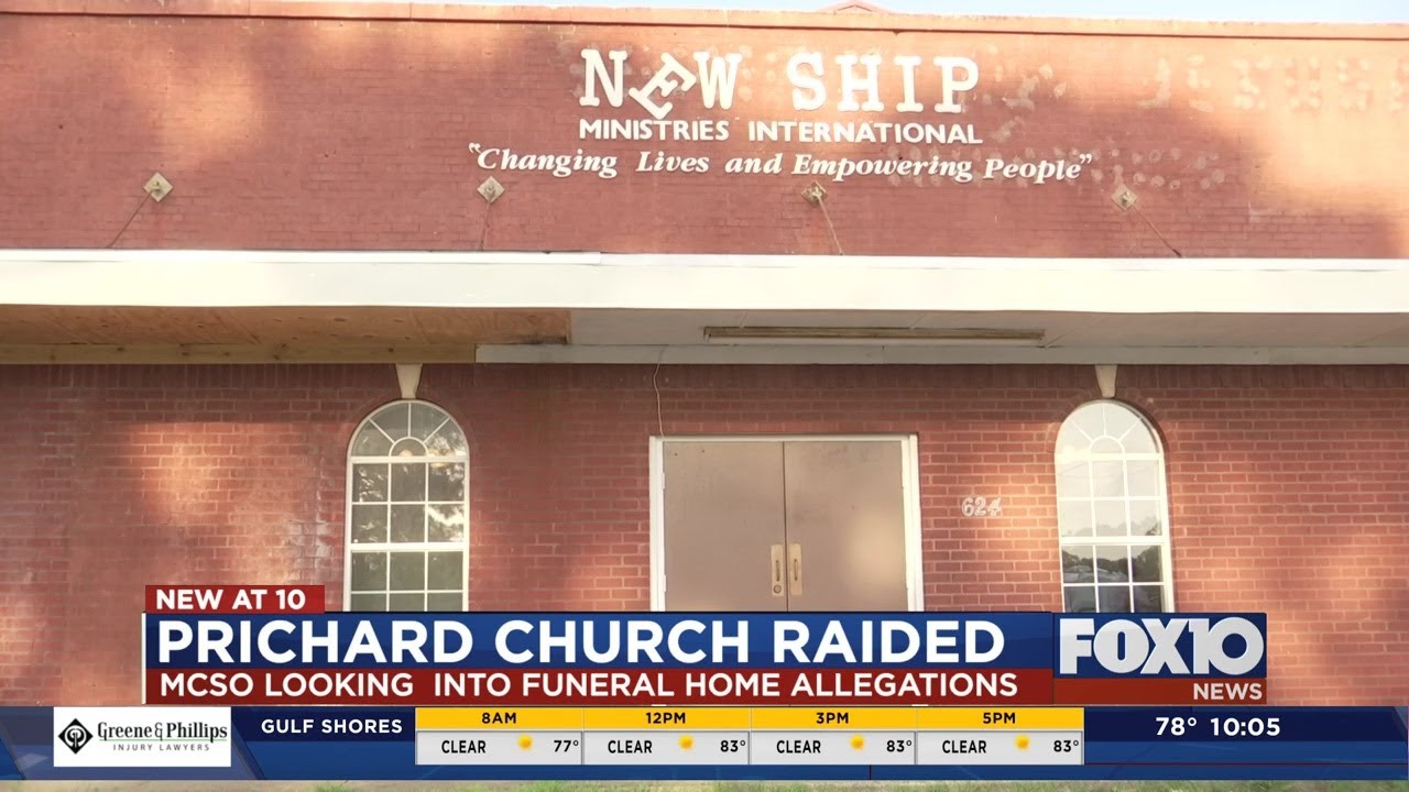 Prichard church raided by deputies
