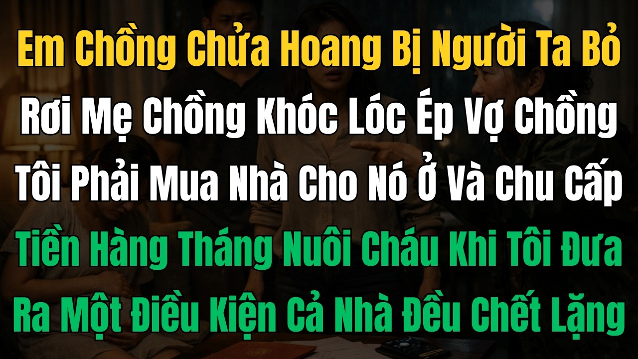 Em chồng có bầu bị bỏ rơi giữa đêm – Mẹ chồng ép mua nhà 2 tỷ, sự thật cuối cùng khiến cả nhà...