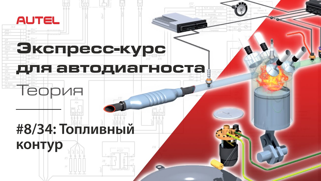 8/34: Топливный контур. Экспресс-курс для автодиагноста AUTEL / Теория – ч.3.