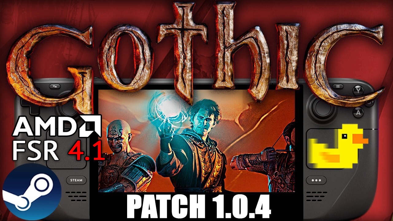 GOTHIC 1 REMAKE Steam Deck Performance NEW Patch Update 1.0.4: Is it Playable?
