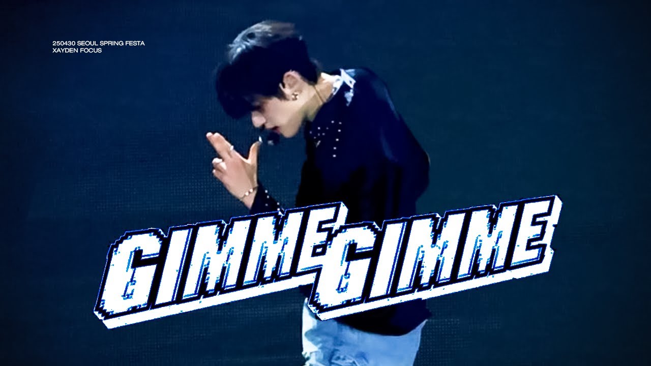 250430 GIMME GIMME - ALL(H)OURS XAYDEN focus (올아워즈 제이든 직캠)