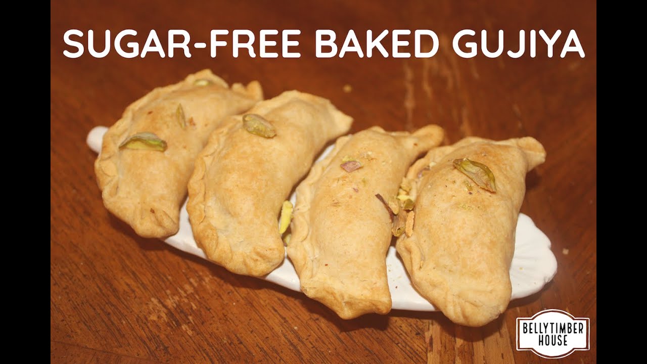 Holi Special SugarFree Baked Gujiya Recipe | No Sugar, No Jaggery No Oil Baked Gujiya Recipe