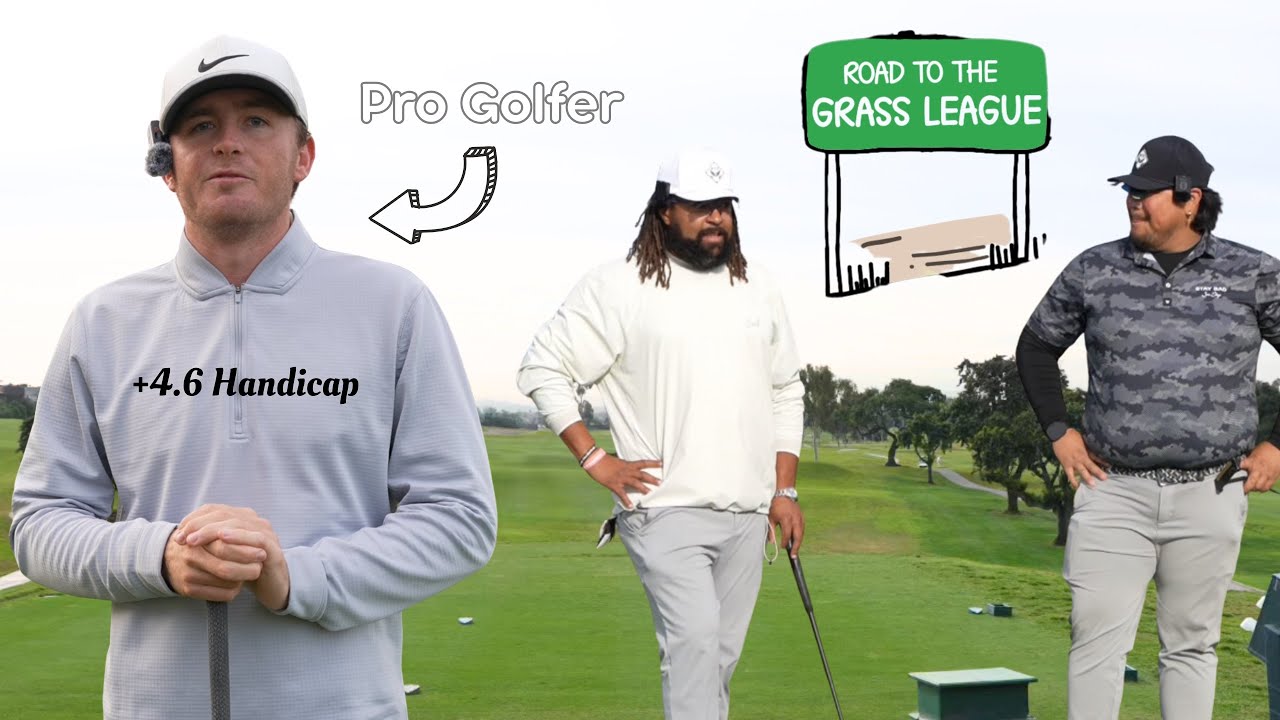 Can we beat a pro golfer playing a scramble? Episode 10: Road to the Grass League, Part 2