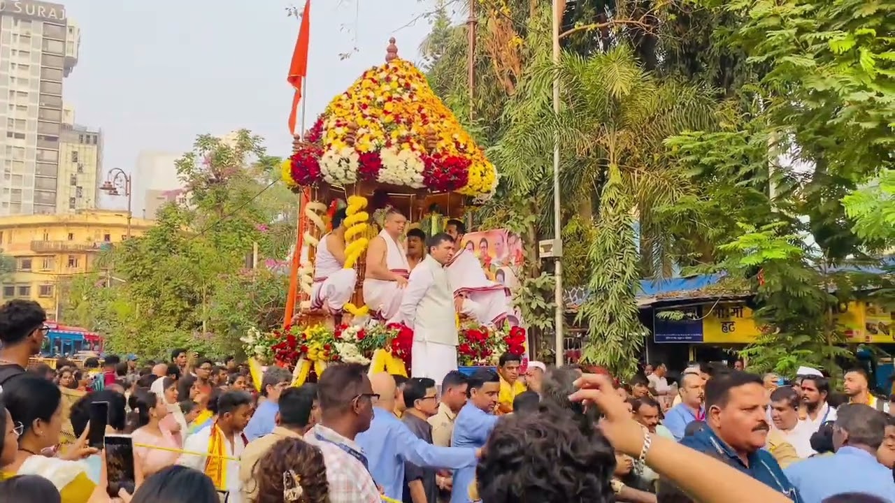 Siddhivinayak Mandir Rath Yatra 2026 ||श्री सिद्धिविनायक पालखी २०२६ || Siddhivinayak temple 