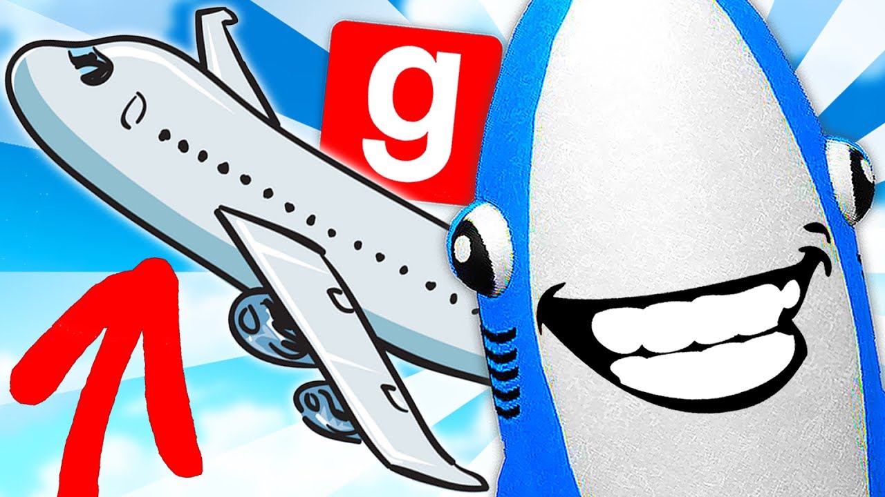 CACHE CACHE SPÉCIAL AVION ! GMOD !