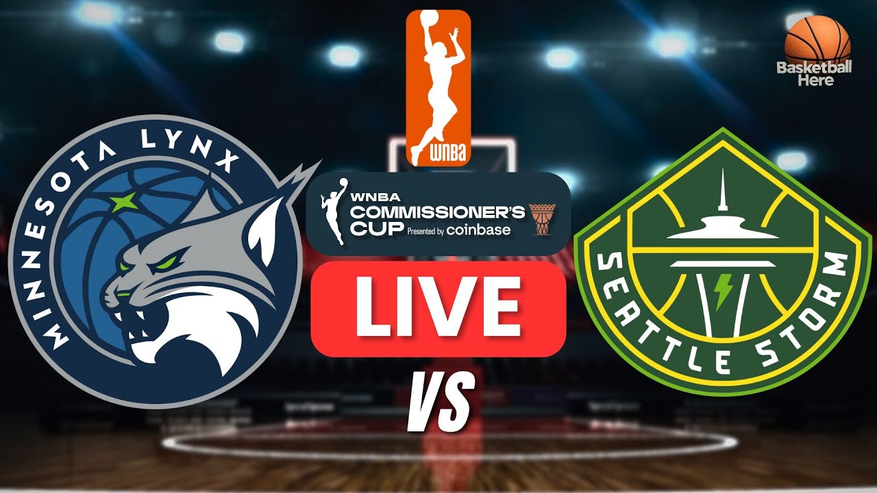 LIVE: Minnesota Lynx x Seattle Storm WNBA LIVE SCOREBOARD | Commissioner's Cup