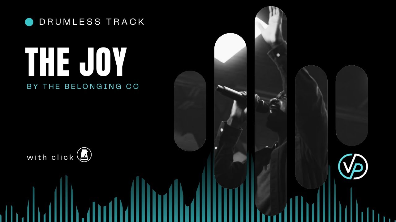 The Joy - The Belonging Co Lyric Video (drumless with click)
