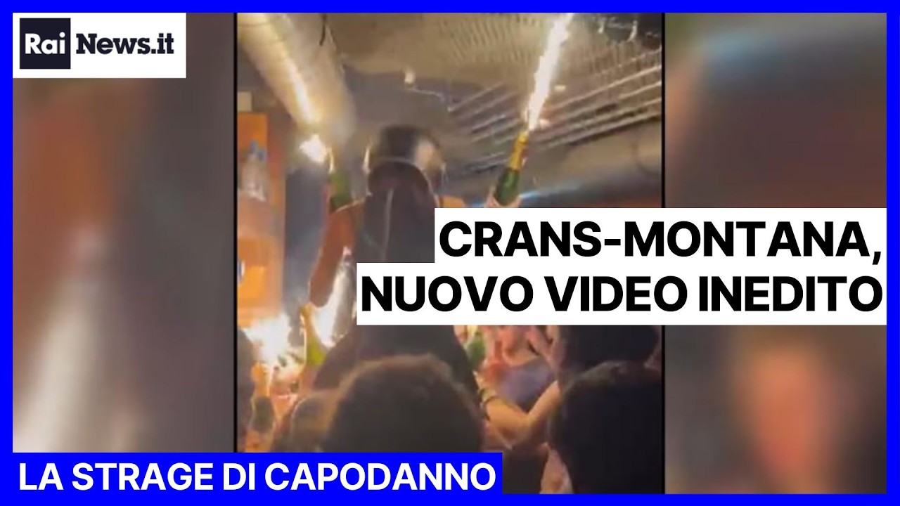 Crans-Montana, in un video inedito i 4 secondi che hanno innescato la strage